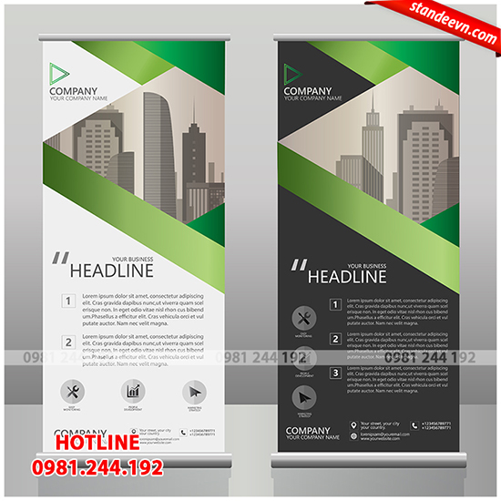 mẫu standee đẹp