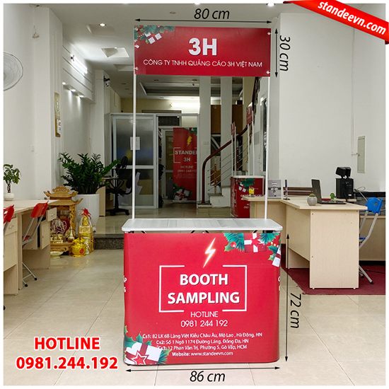 booth sampling hcm