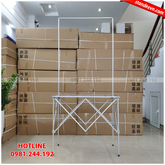 quầy bán hàng di động bằng nhôm tại hà nội