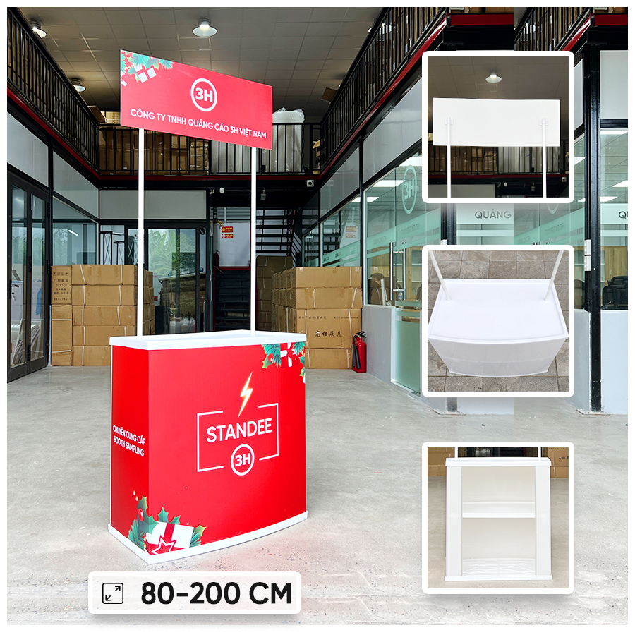 booth sampling nhựa