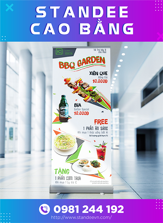 standee cao bằng