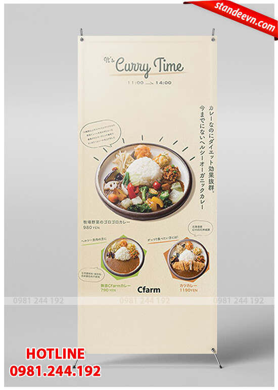 standee nha hang chuyen nghiep