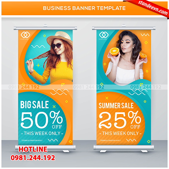 standee thời trang