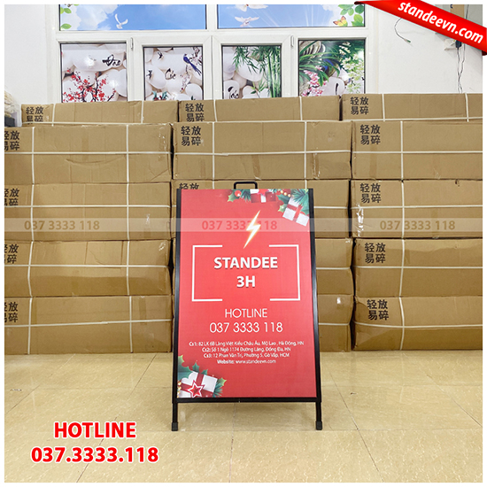 standee chữ a cao cấp