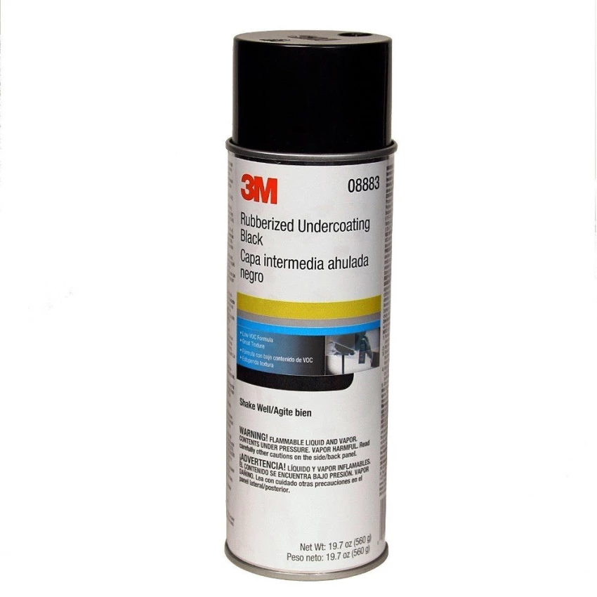 Chai xịt cao su đen phủ gầm chống ồn 3M 08883 Rubberized Undercoating Black