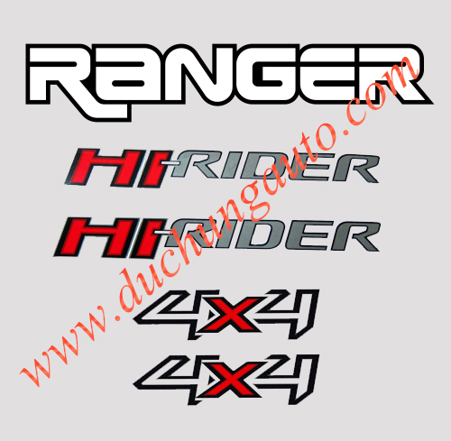 Tem xe Ford Ranger chính hãng