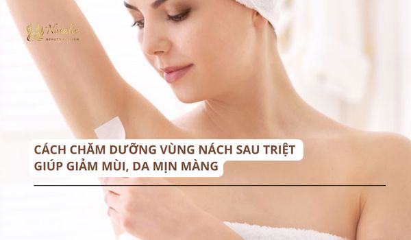 chăm dưỡng vùng nách