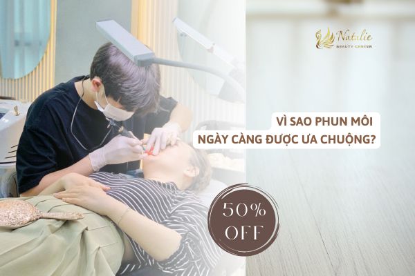 phun môi ưa chuộng