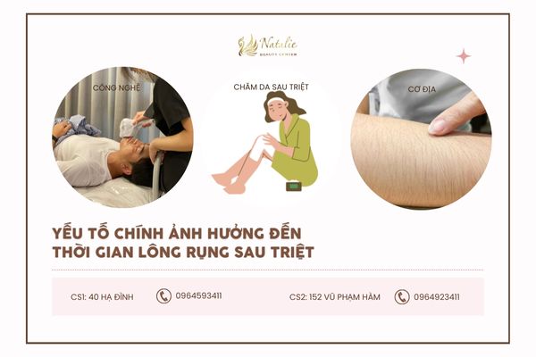 yếu tố ảnh hưởng lông rụng