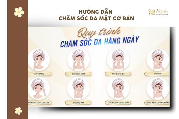 chăm sóc da cơ bản mùa khô