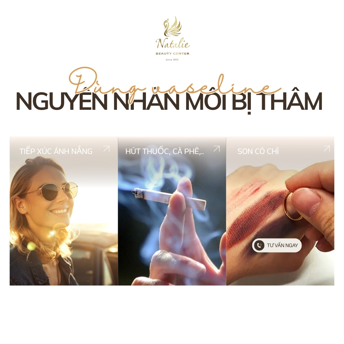 nguyên nhân môi bị thâm