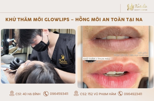 khử thâm môi nhợt nhạt