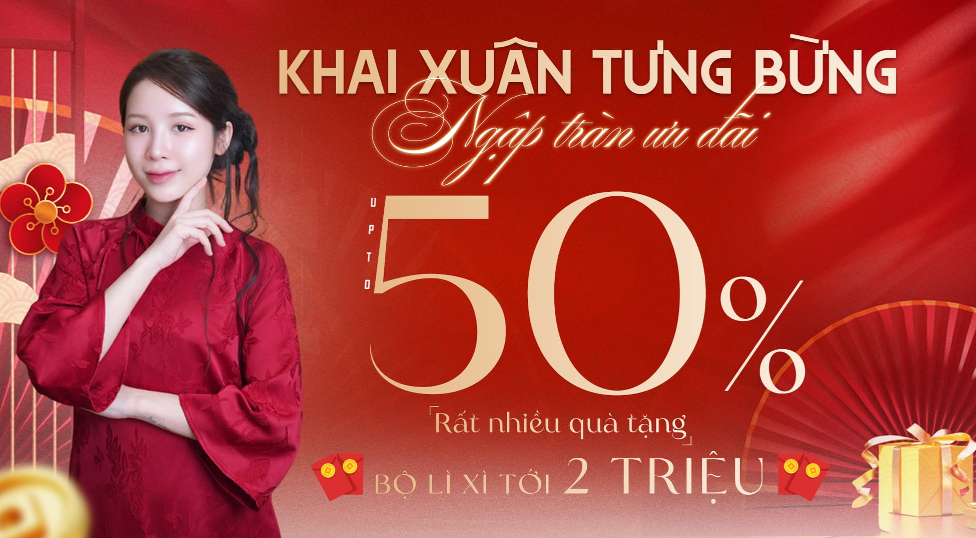 khai xuân tưng bừng