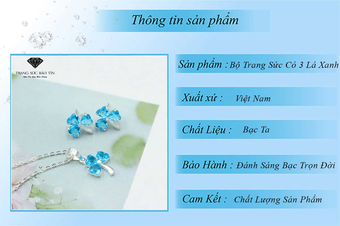 bộ trang sức nữ 