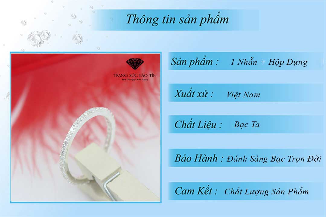 nhẫn nữ đẹp