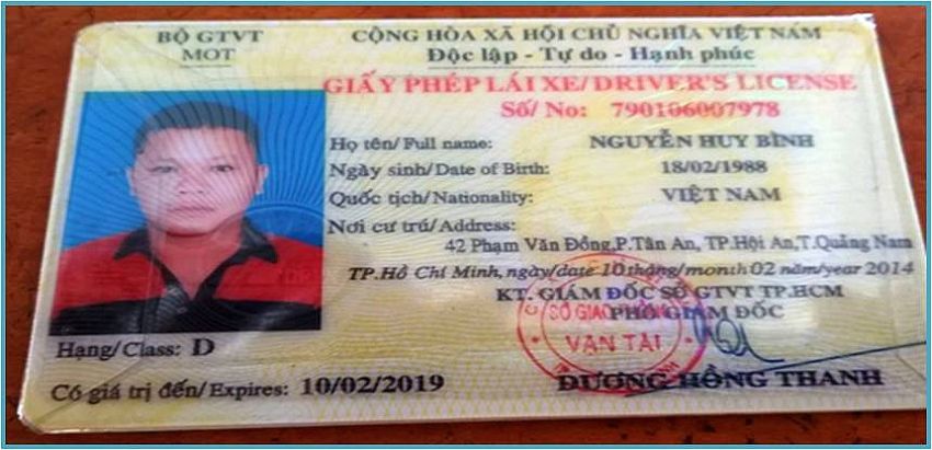 Các Loại Giấy Phép Lái Xe Thường Gặp