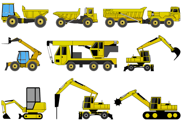 Tên gọi một số loại máy móc trong xây dựng Tên gọi một số loại máy móc trong xây dựng