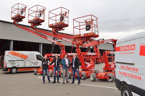 Gerken mua 30 xe nâng người dạng boom lift của Snorkel Gerken mua 30 xe nâng người dạng boom lift của Snorkel