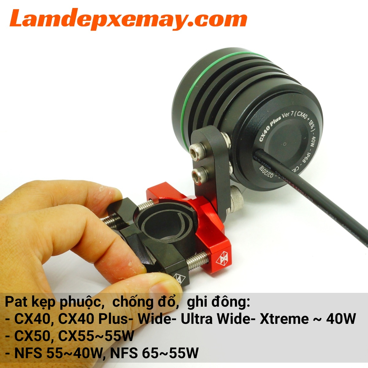 Pat kẹp CNC Spirit ( bấm vào chọn kích thước để xem giá )