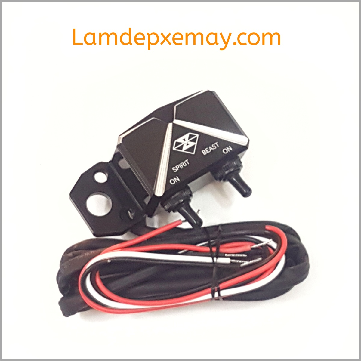 Công tắc đôi CNC không led