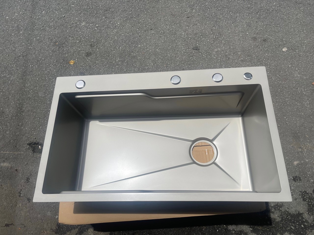 Bồn rửa chén 1 ngăn lớn 80cm, 90cm