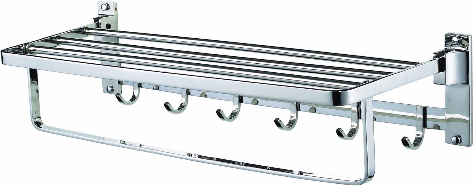 Vắt khăn giàn có móc áo inox 304 geler 350A