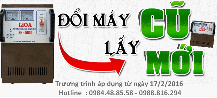 đổi lioa cũ lấy lioa mới 