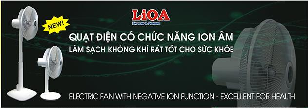 QUẠT ĐIỆN ION ÂM LIOA 
