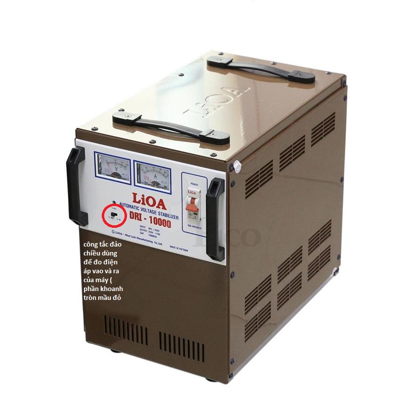 ổn áp lioa 10kva dải 90v 