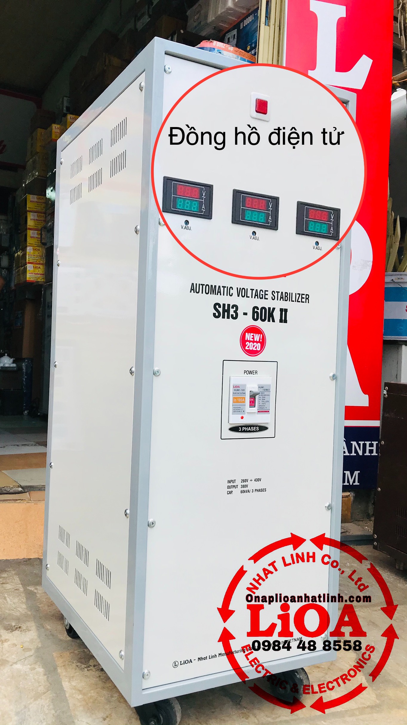 on ap lioa 60kva 3 pha