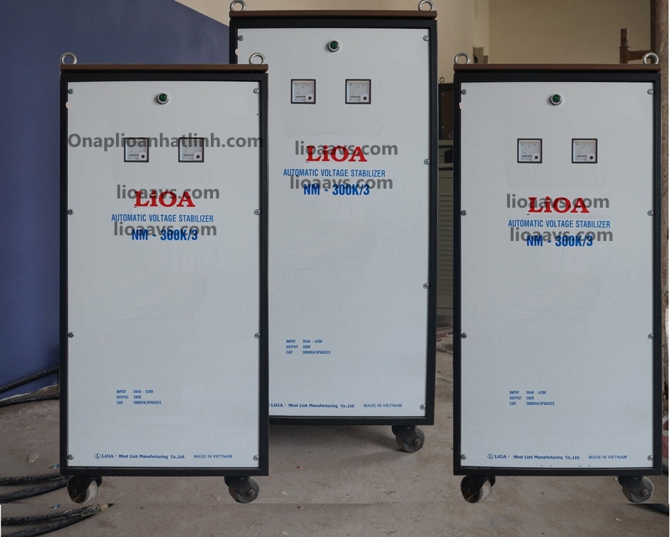 ổn áp lioa NM-300K 3 PHA , LIOA 300KVA 3 PHA