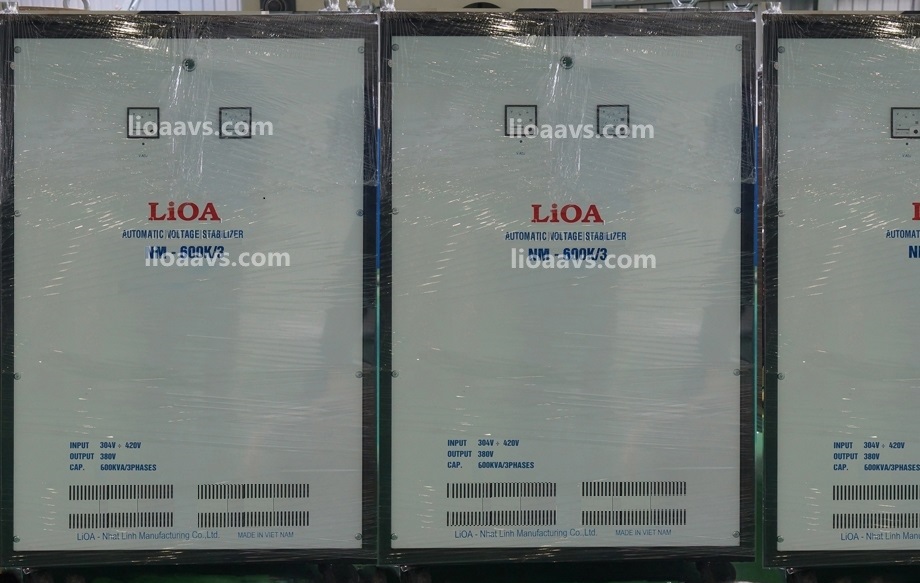 ổn áp lioa 3 pha khô NM-600K , LIOA 600KVA 3 PHA 