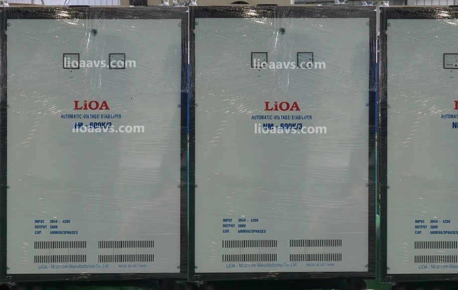 ổn áp lioa 3 pha khô NM-600K , LIOA 600KVA 3 PHA