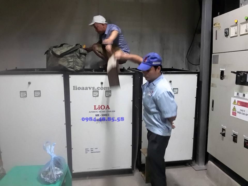 ổn áp lioa 500k 3 pha , lioa NM-500K