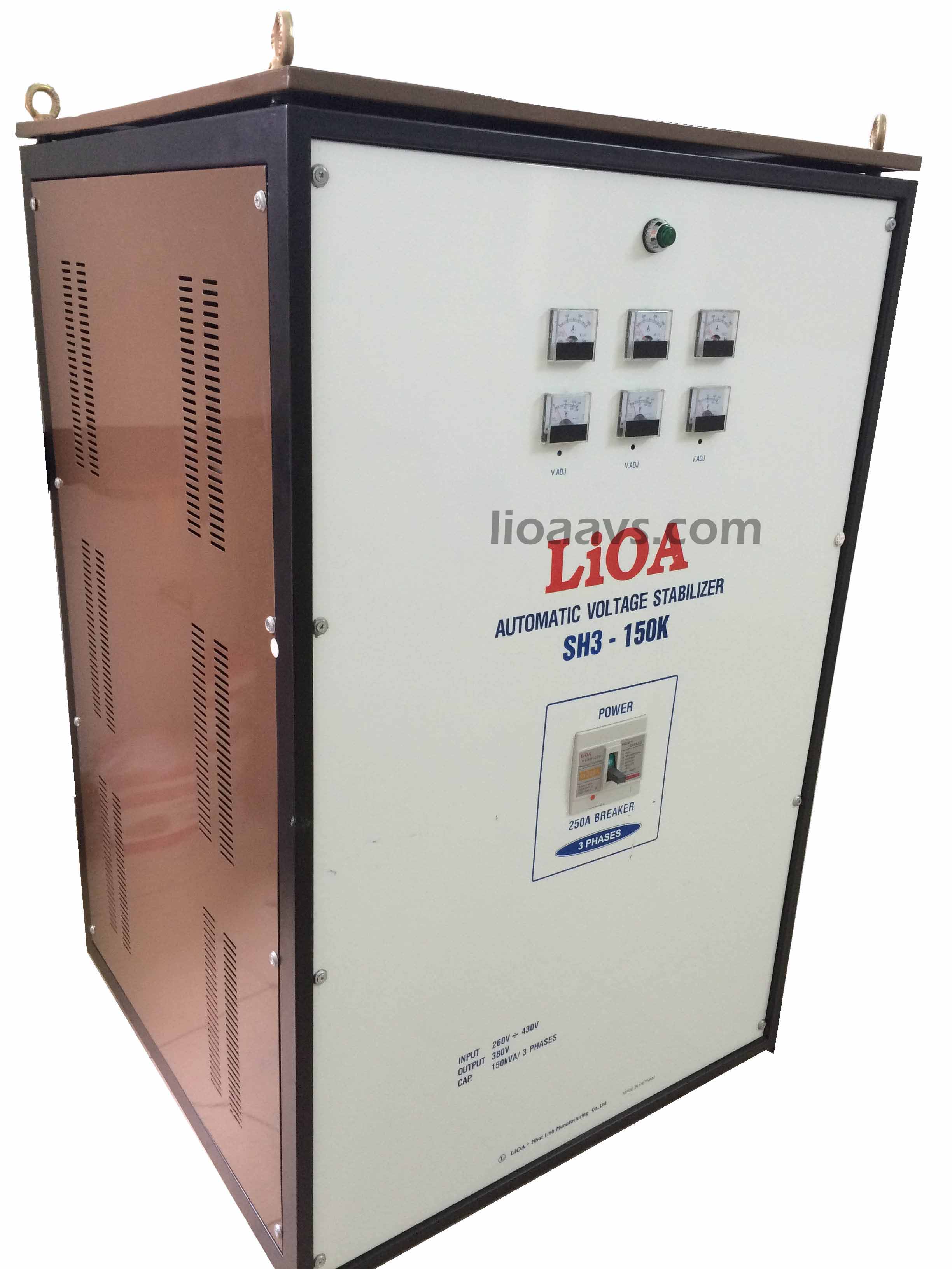 ổn áp lioa 150kva 3 pha , lioa 150kva 3 pha