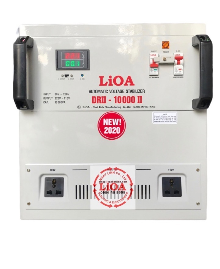 ỔN ÁP LIOA 10KVA DRII-10000II NEW2020