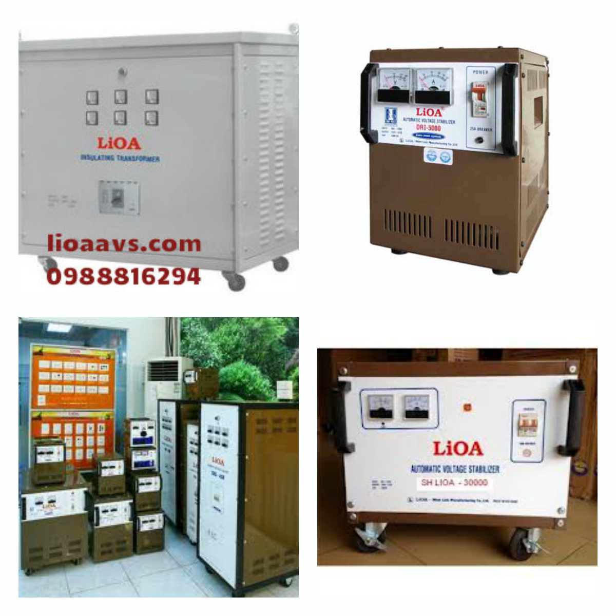 BIẾN ÁP ĐỔI NGUỒN HẠ ÁP LIOA 15KVA