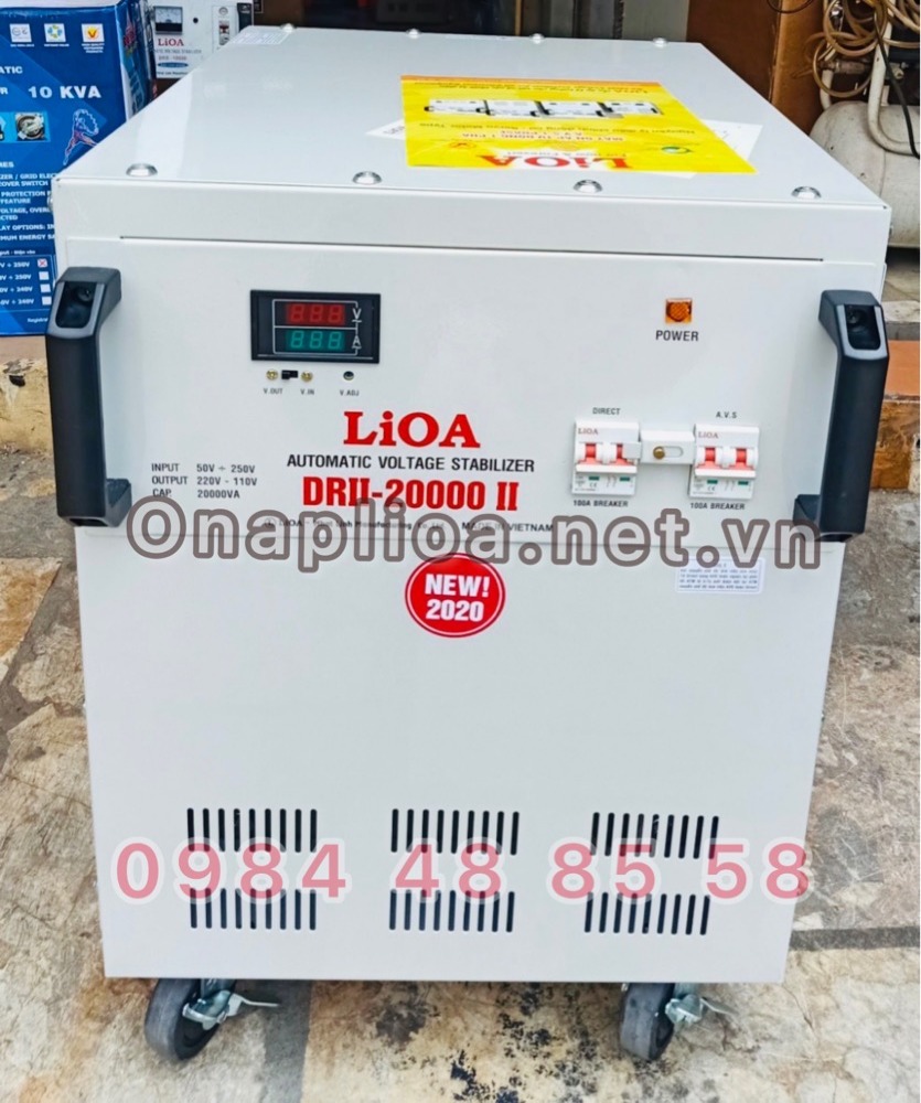 LIOA 20KVA DẢI 50V