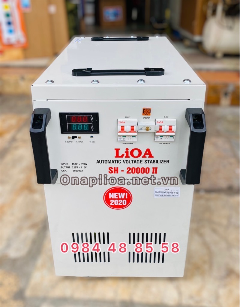 LIOA 20KVA , ỔN ÁP LIOA 20KVA , LIOA SH-20000II