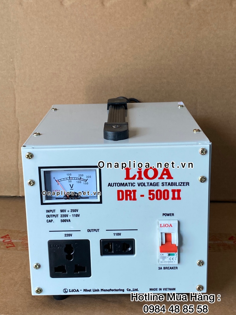 ổn áp lioa DRI-500II