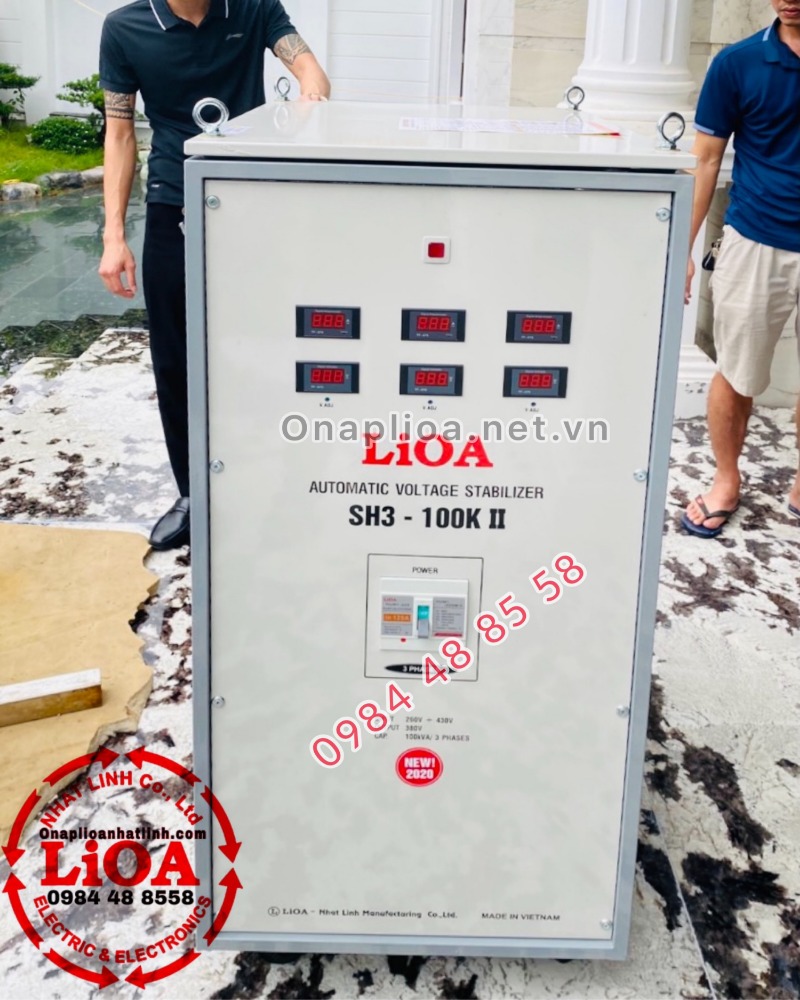 ổn áp lioa 100kva 3 pha