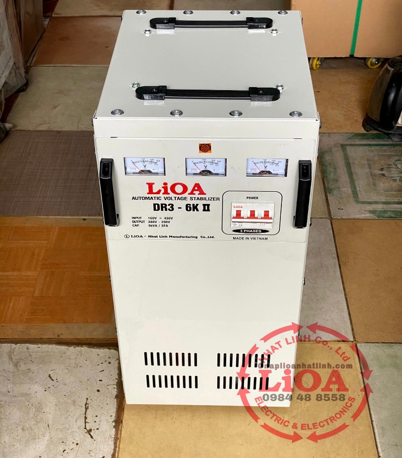 ổn áp lioa dr3-6k ii