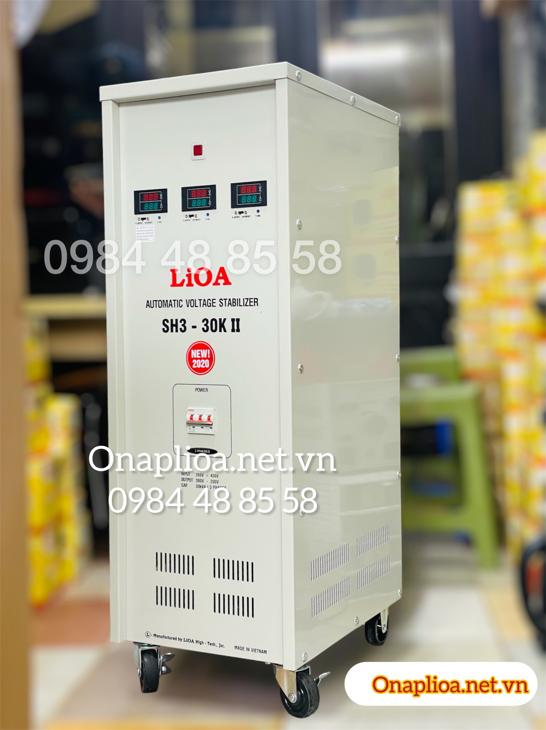 Ổn áp LiOA SH3-30K II ( MỚI NHẤT NĂM 2024 - 2025 )