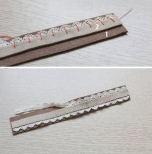 Hướng dẫn cách làm bờm tóc vải cho bé