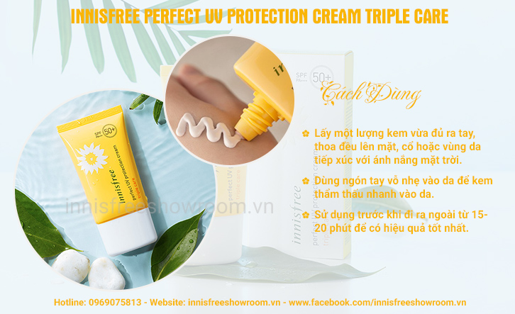 innisfree perfect uv protection cream triple care 2
