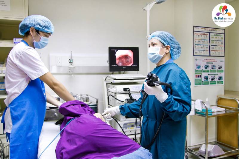 Hình ảnh nội soi dạ dày cho bệnh nhân tại PKĐK Dr. Binh Tele_Clinic