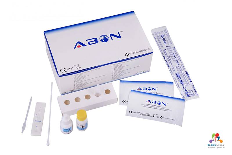 Bộ Kit dùng để xét nghiệm Chlamydia test nhanh tỷ lệ chính xác 95%