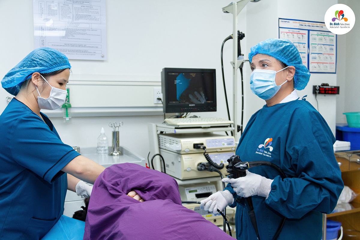 Dịch vụ nội soi tiêu hóa tại Phòng khám Đa khoa Dr. Binh Tele_Clinic