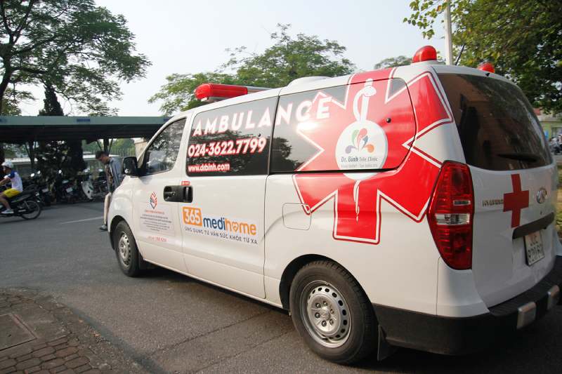 Số điện thoại gọi thuê xe cấp cứu trực sự kiện 24h cùng nhân viên y tế