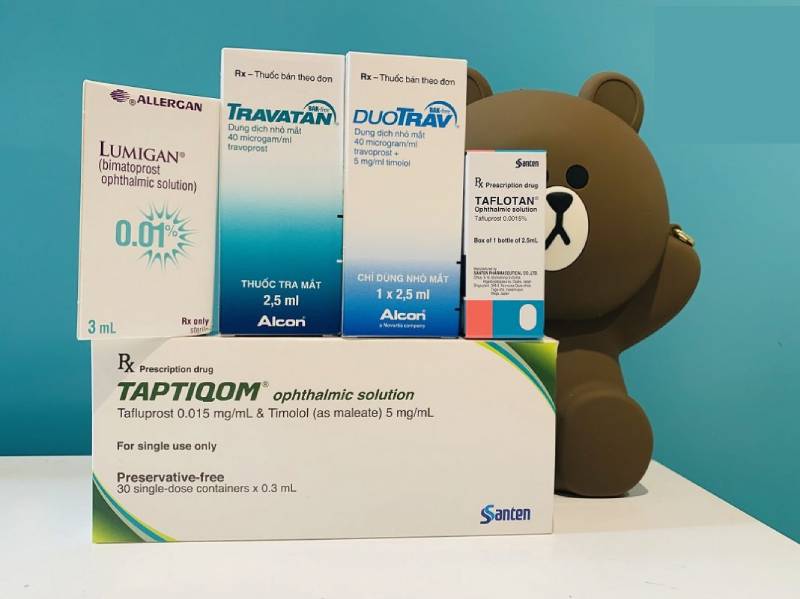 Thuốc điều trị trăng nhãn áp có thành phần tương tự Prostaglandin giúp hạ áp lức bên trong mắt